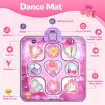 Pink Dance Mat for Kids with Point System and Rhythmic Game – No TV
