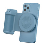 Magnetic Phone Holder with Wireless Charging – Anti-Vibration Grip for Stable Shots