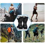 Knee brace with spring support for optimal stability