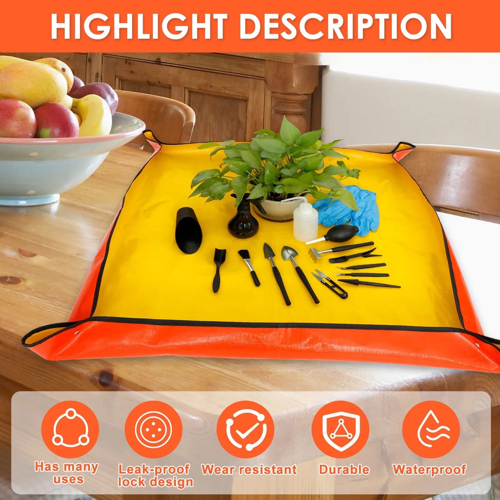 Practical Garden Tool Set for Succulent Care | 13/16-piece | 99 x 99 cm