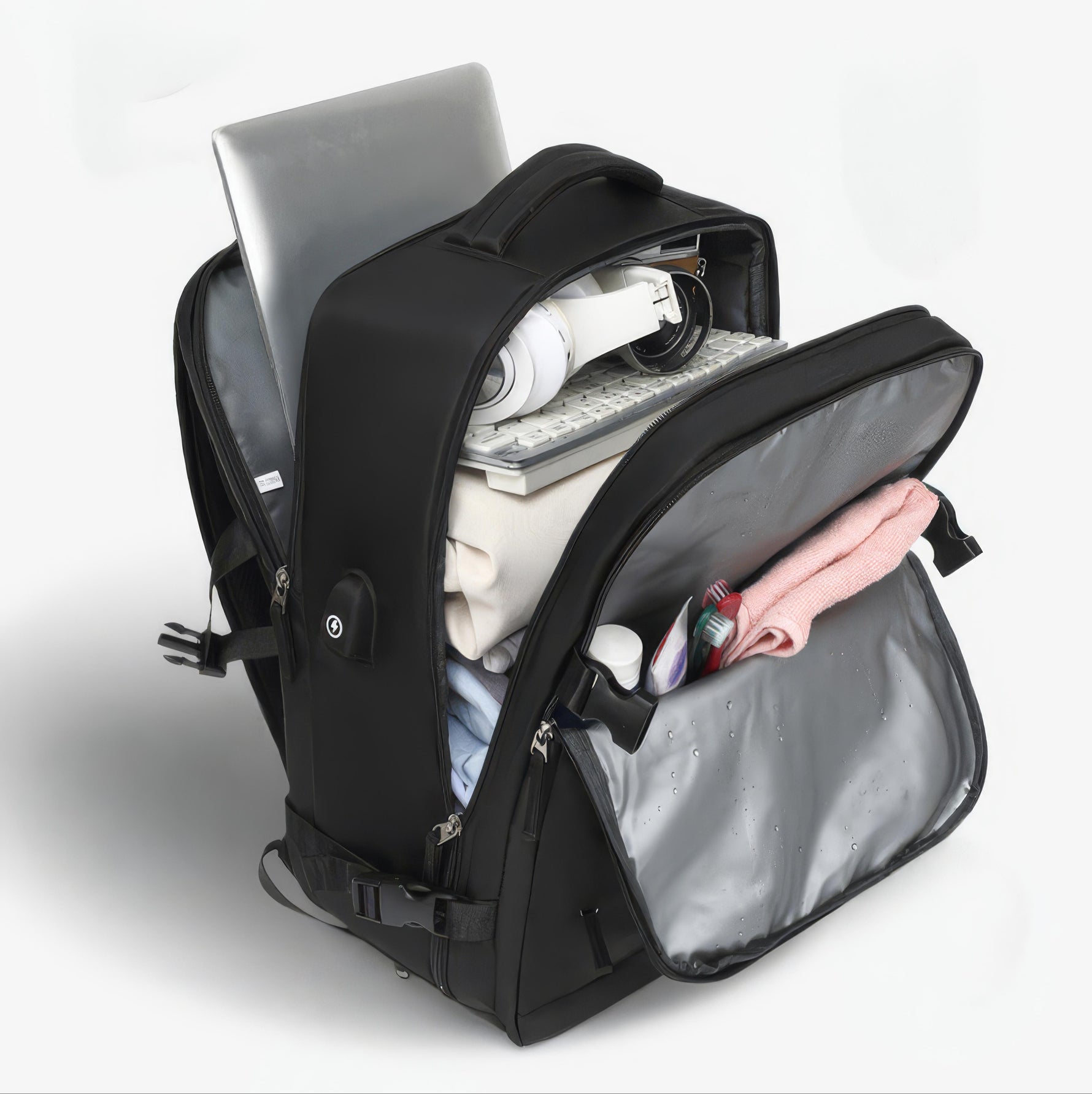 Praktischer und Wasserdichter Laptop Rucksack für Unterwegs