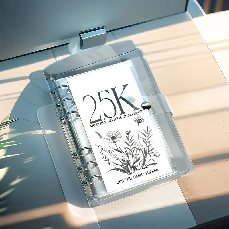 12-Month Envelopes for Money Saving Challenge Binder