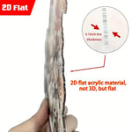 Zauberhafter Gartenstecker aus wetterfestem Acryl