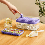 Silicone Ice Cube Tray with 32 Compartments