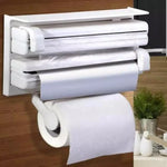 Multifunktionaler Küchenrollenhalter für Papier und Folie