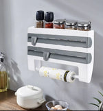 All-in-one paper dispenser with versatile functions