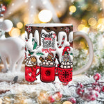 3D Lebkuchenmann Keramiktasse für Weihnachten