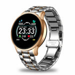 Elegant Smartwatch with Fitness Tracking and Notifications