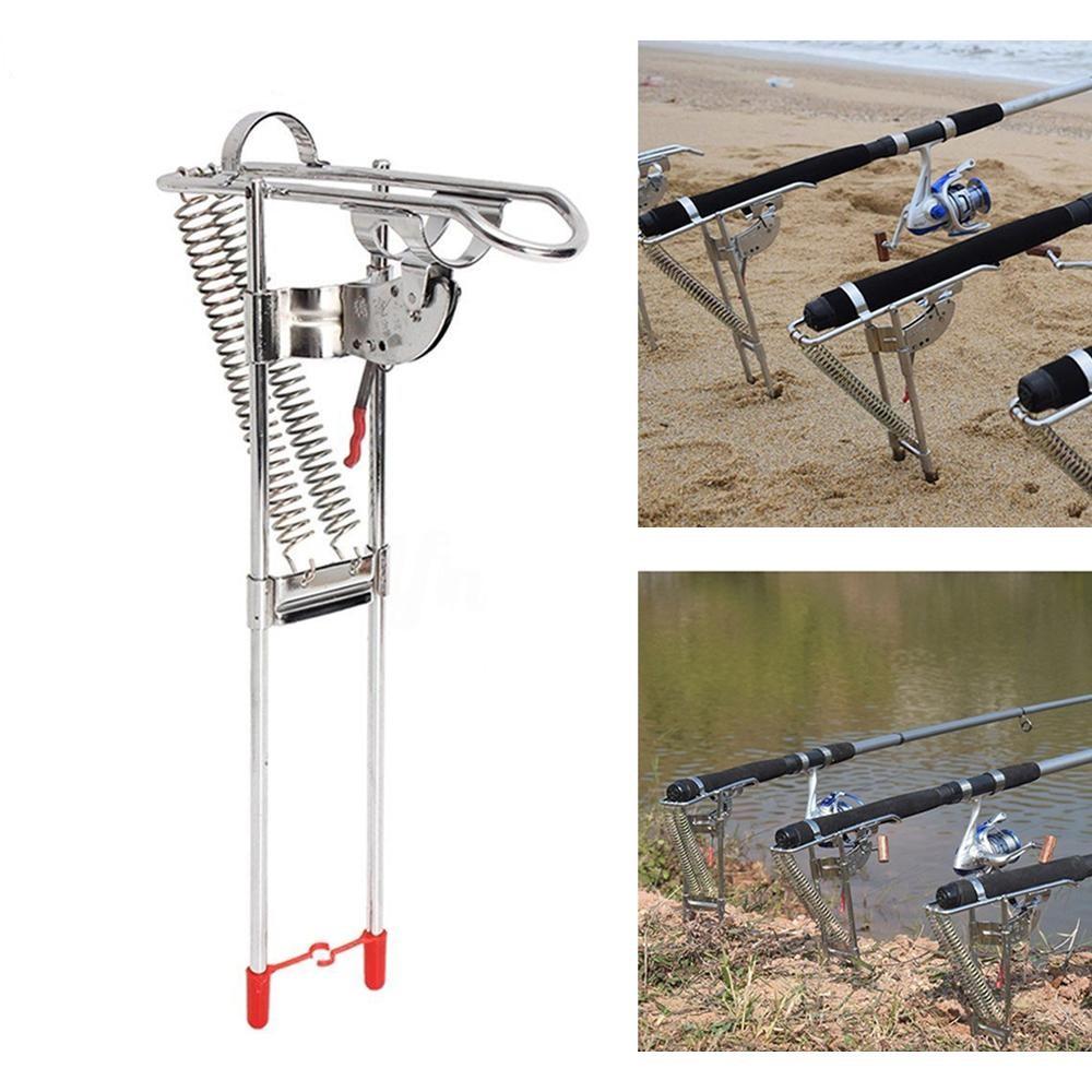 Automatischer Angelrutenhalter mit Bissanzeige für stressfreies Angeln