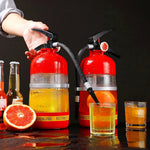 1,5L Getränkespender im Feuerlöscher-Design – Spaß für jede Feier