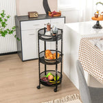 Faltbares 3-stufiges Metallregal von StowEasy