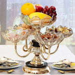 Elegant Rotating Snack Display Stand