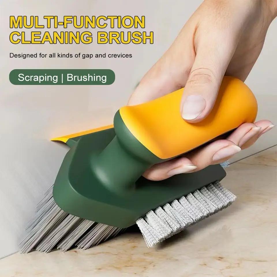 Multifunktionaler 4-in-1 Pinsel für müheloses Schminken