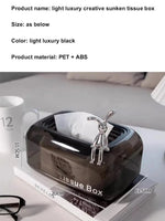 Elegante Acrylbox für Taschentücher von PureBox
