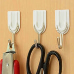 Set aus 6 flexiblen Wandhaken für jeden Raum