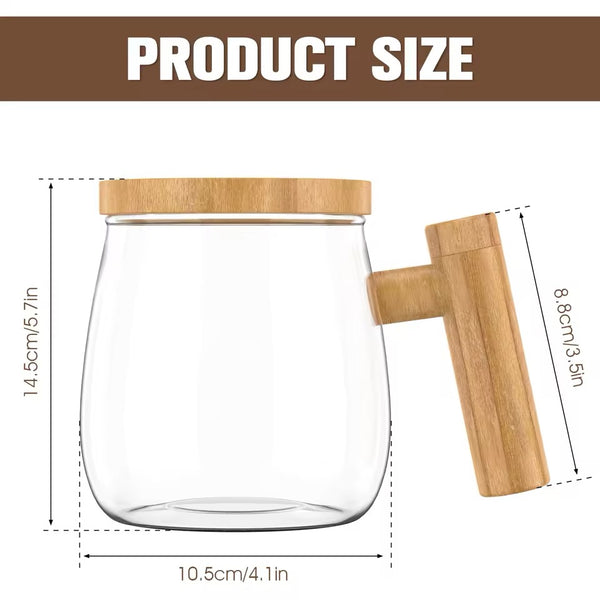 Borosilicate Glass Coffee Mug by Voltyx