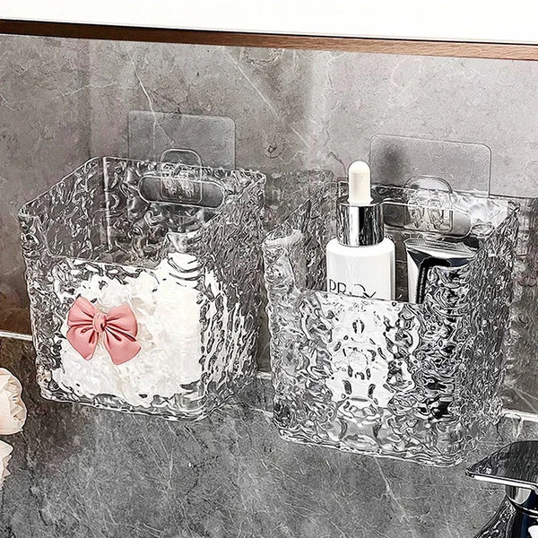 ArtGrip Wall-Mounted Clear Acrylic Brush Holder
