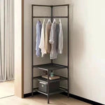 3-piece coat hook with shelf