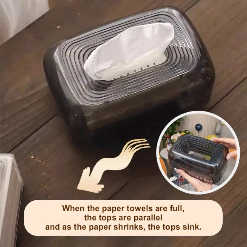 Acrylic Tissue Box in Modern Design