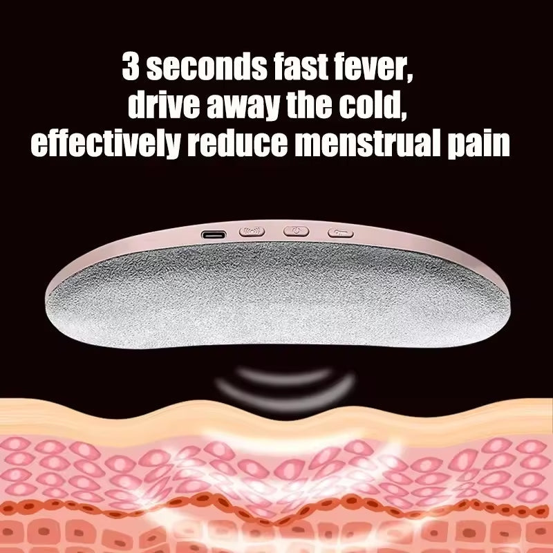 Electric Massage for Menstrual Cramps with Heating Belt