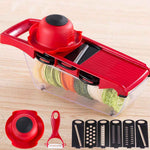 6-in-1 Vegetable Slicer Mandoline Kitchen Helper