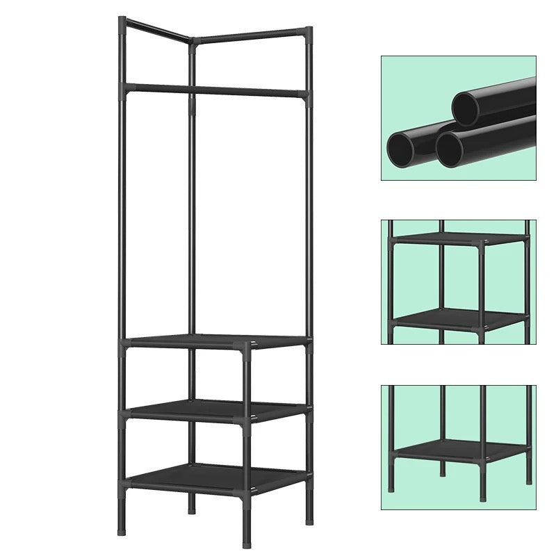 Praktisches 3-stufiges Garderobenregal von ClarityHome