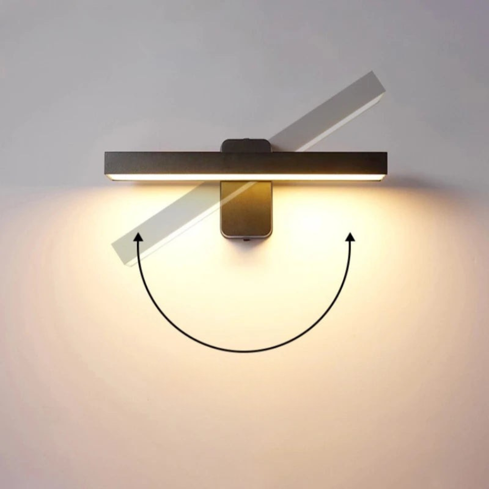 Elegant Outdoor Wall Light with Motion Sensor – Weatherproof and Efficient