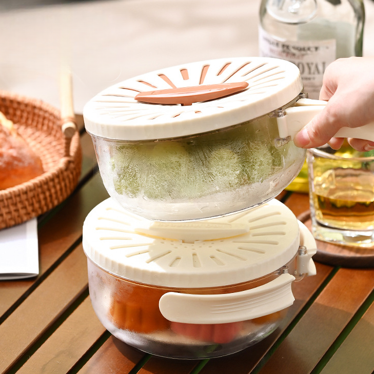 2-in-1 Drainer and Storage Basket – Easy Washing, Draining, and Storing of Food