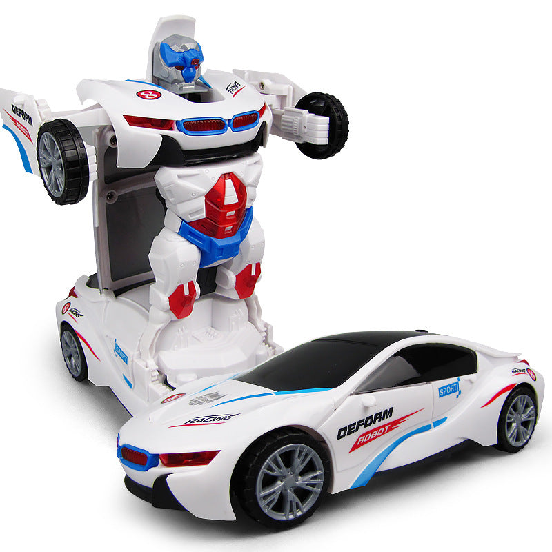 Toy car with transformable design for children