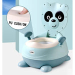 Panda-Design Baby Potty - Soft Baby Potty with PU Seat