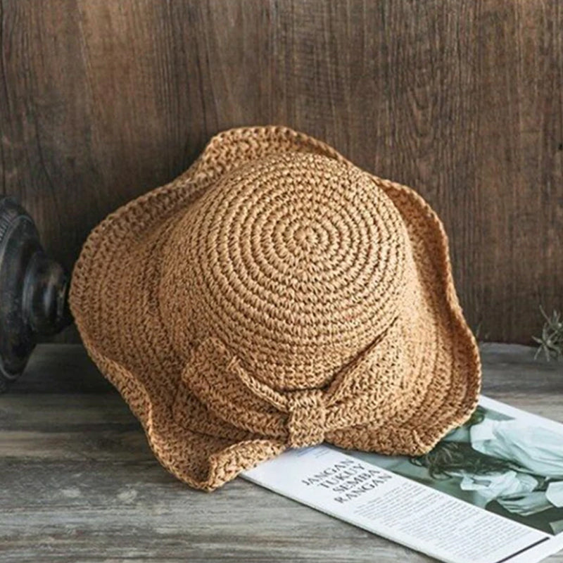 Protective wide-brimmed summer hat