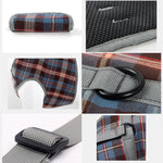 Support harnesses for dogs with hind leg weakness