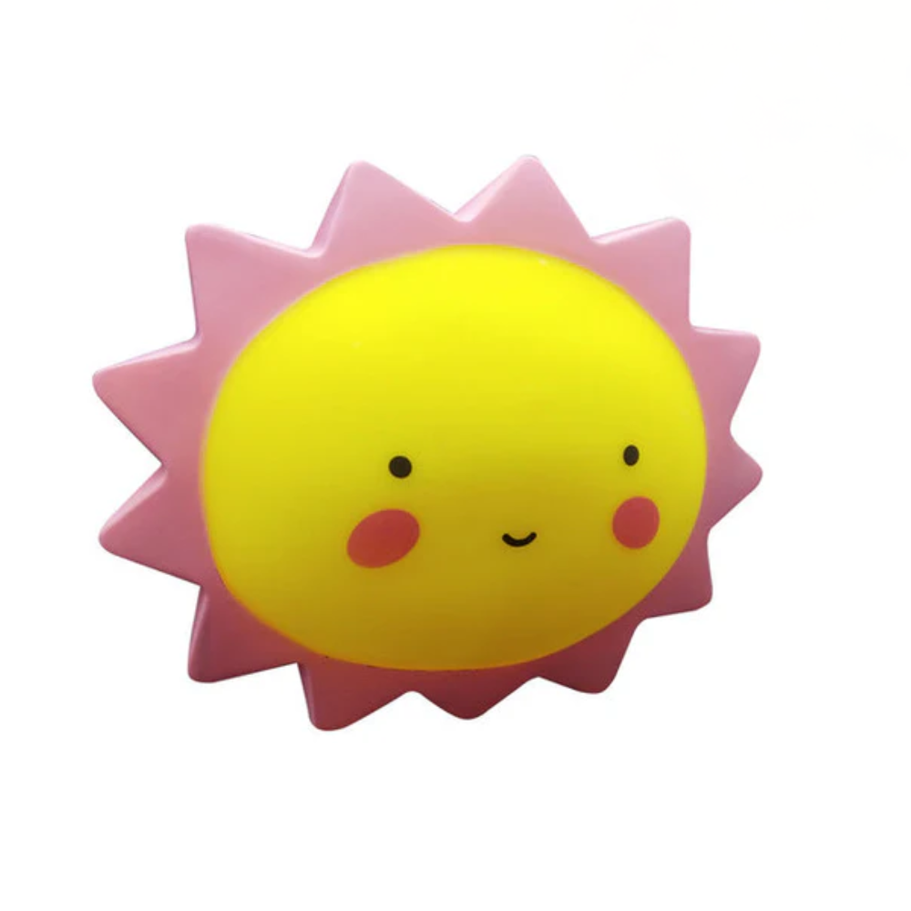 Gentle LED Night Light for Children – Moon, Star, or Sun with Timer