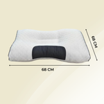 Ergonomisches Nackenkissen aus Memory-Schaum für optimalen Schlaf