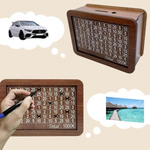 Modern Piggy Bank with LCD Display for Smart Saving