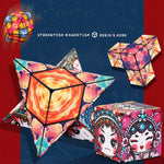 Creative magnetic building cube for versatile design possibilities