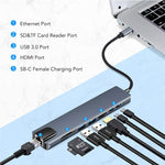 All-in-One Docking Station with 8 Ports | TechLink