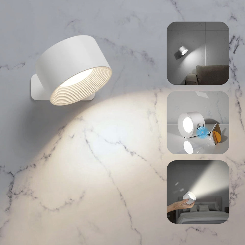 Flexibler Wandleuchte mit 360° Drehfunktion für jeden Raum