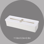 Aufbewahrungsbox für den Schreibtisch mit Deckel