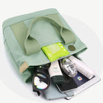 Linen tote bag for everyday use and shopping