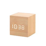 Compact Cube Alarm Clock | Precise Time