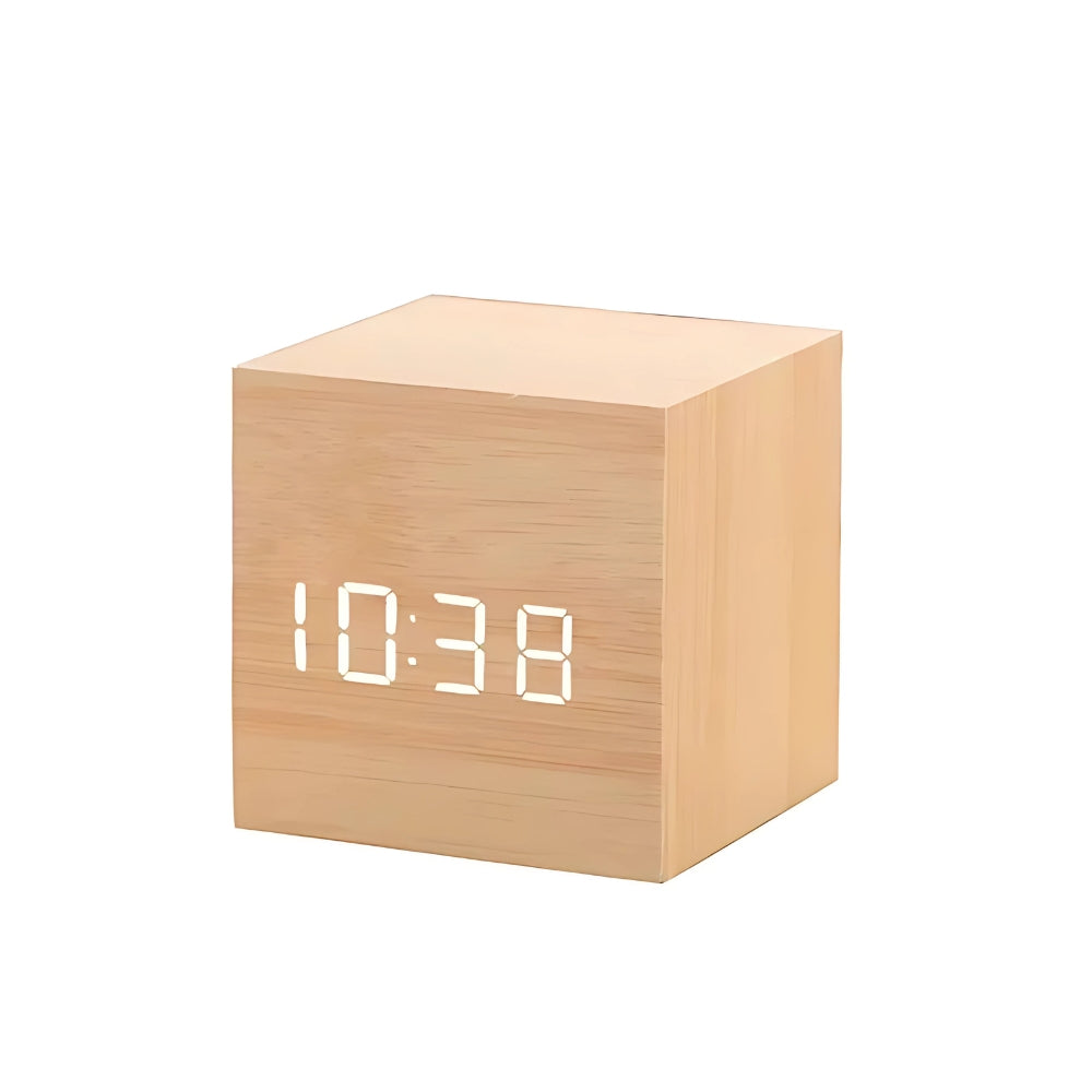 Compact Cube Alarm Clock | Precise Time