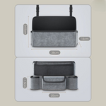 Practical car organizer for tidiness between the seats