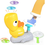 Flying ring for catapult toy