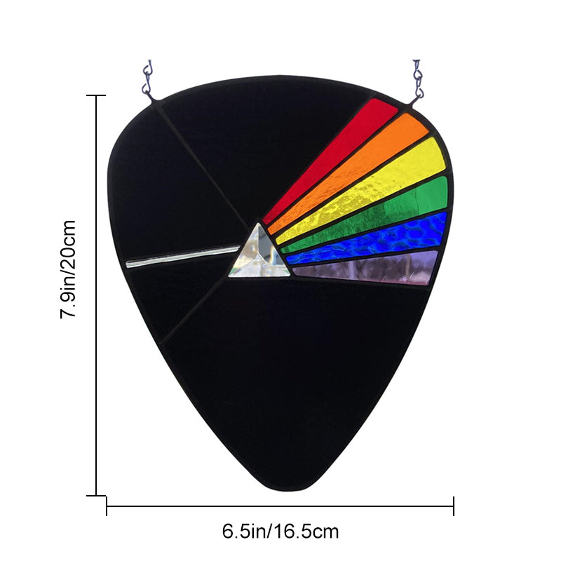 Panel with dark side of the moon