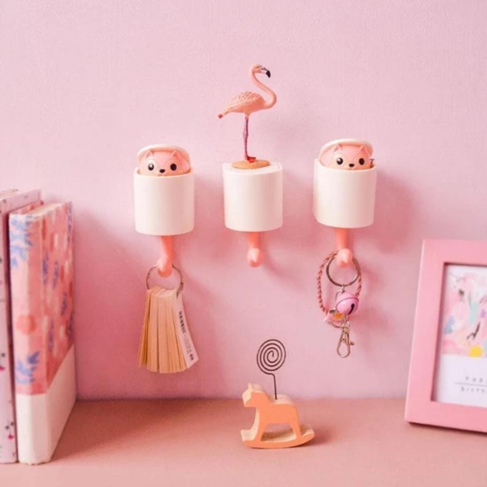 Cute decorative hook in the shape of a squirrel