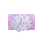 Headband for newborns and toddlers - Soft hairband with flower