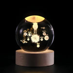 3D-Engraved Crystal Sphere - AstralGlow