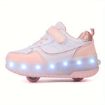 Lichtzauber Rollschuhe – Stylische Sneakers für Kinder