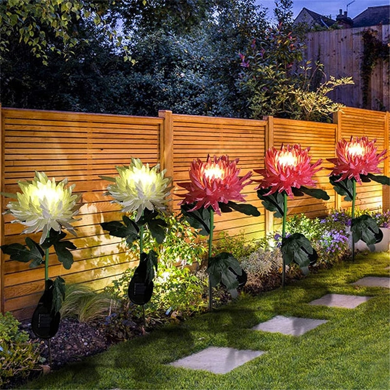 Sonnenblüten – Verleihen Sie Ihrem Garten mit Solarlichtern Leben